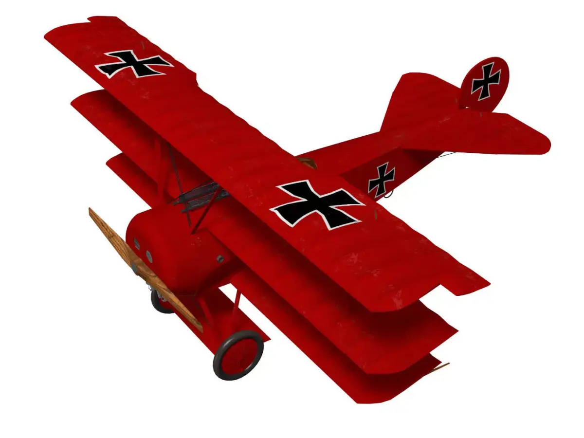 Fokker Dr I 3D model purchase