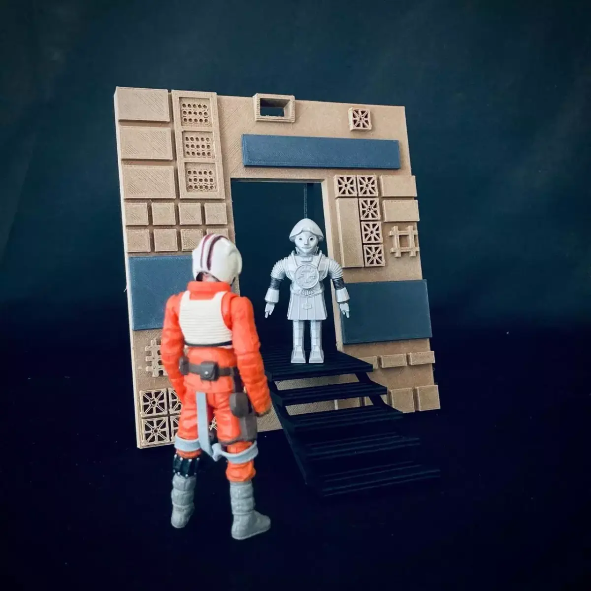 BUCK ROGERS STAR FIGHTER HANGAR PART 3D print model