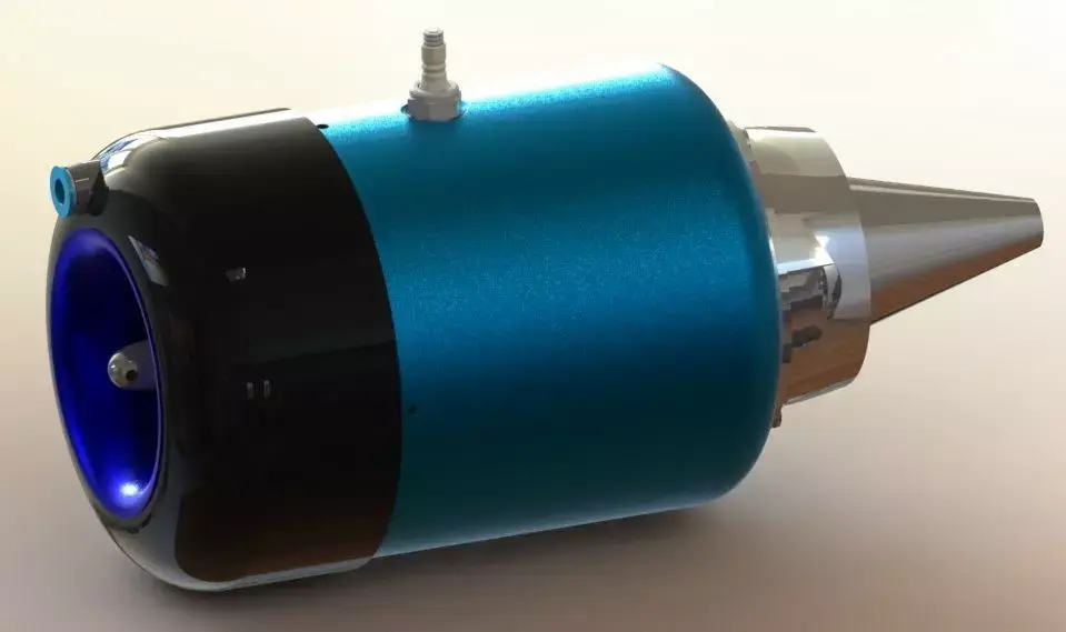 TurboJet Engine 3D model
