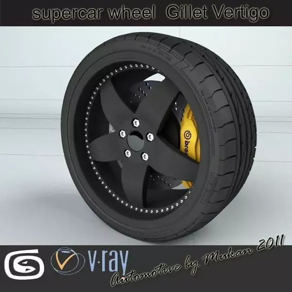 Wheel 3D model