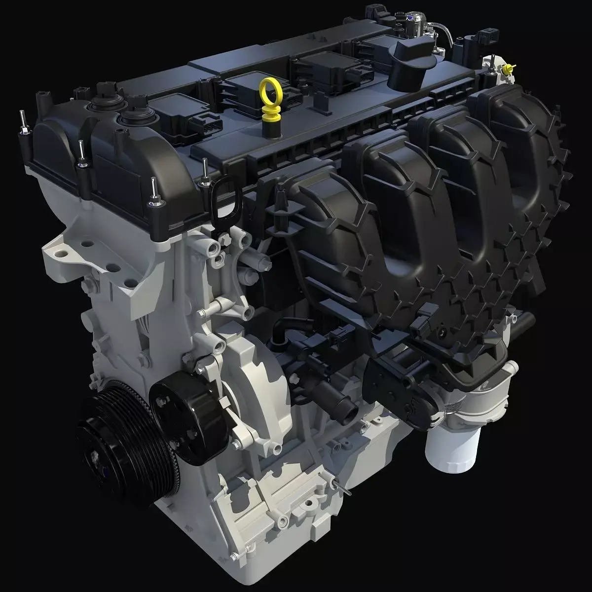 Dark Cover Escape Engine 3D model