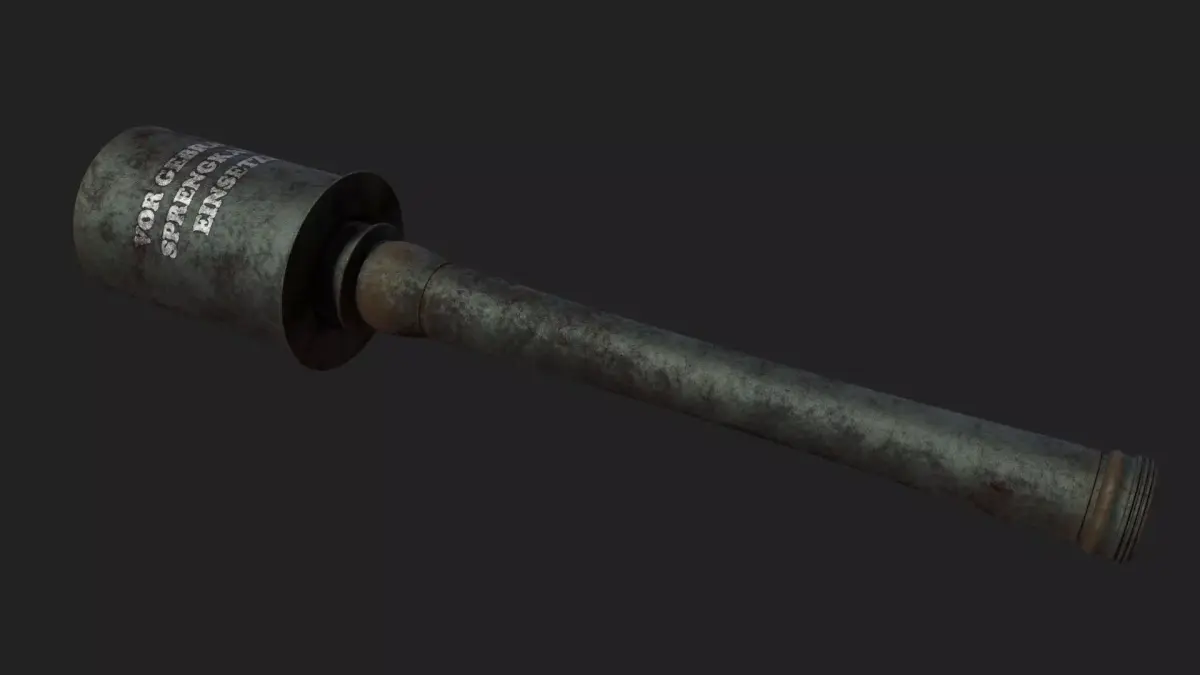 Grenade WWII Free 3D model