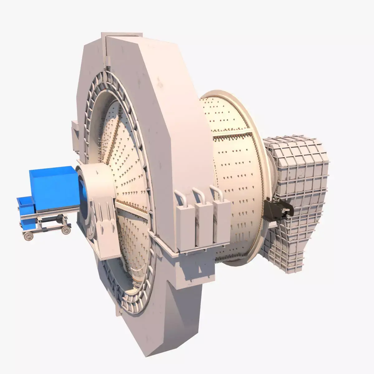 sag 3D centrifuge 3D model