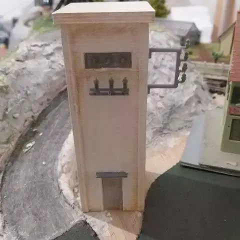 Electric transformation station Modelisme HO 3D print model