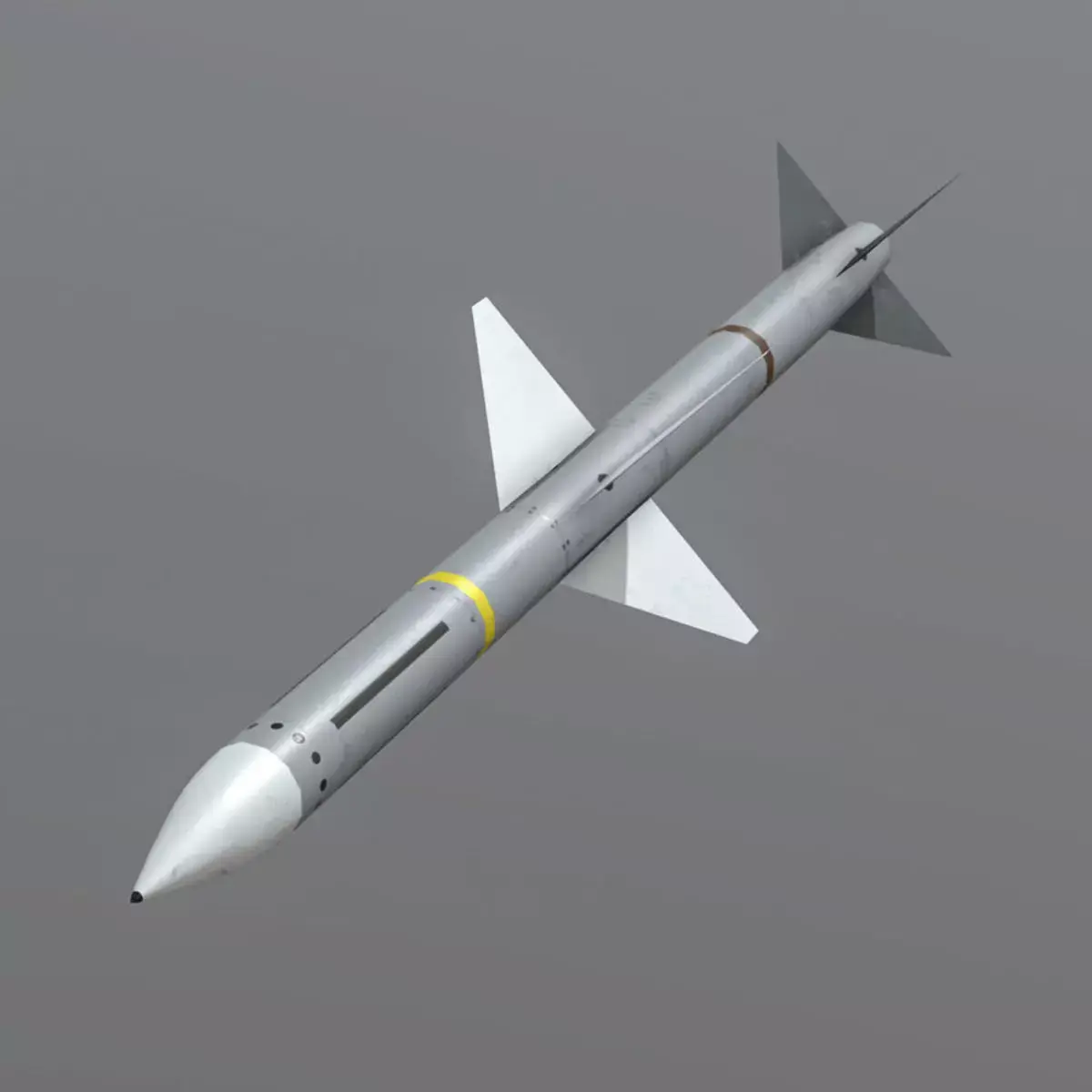 AIM-7M Sparrow Low-poly 3D model