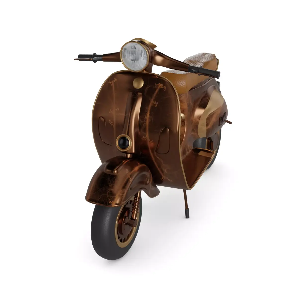 Scooter 3D model 4