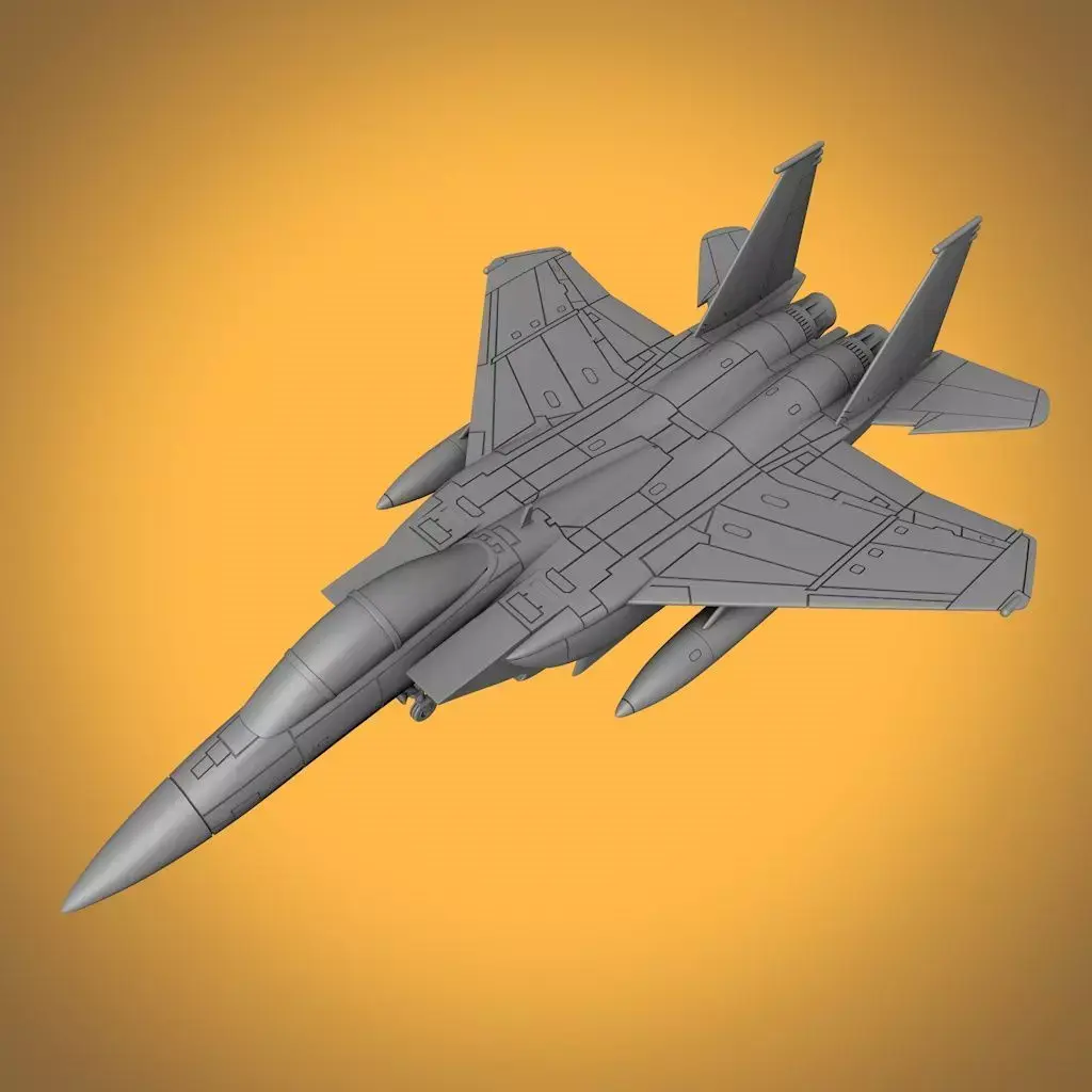 F-15 EAGLE SCALE 1-72 PRINTABLE STL FILES 3D print model