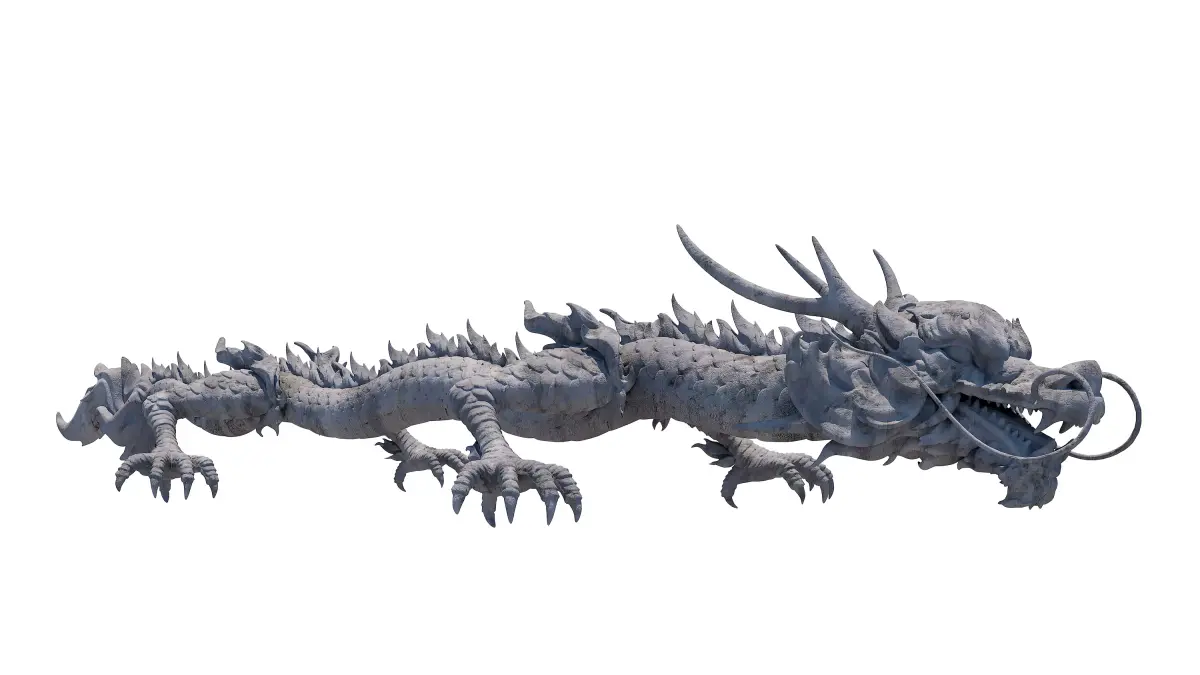 Sculpture-001 dragon 3D model