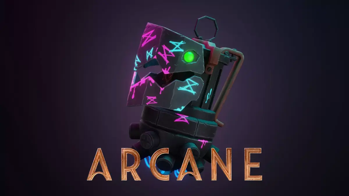 Arcane Jinx BOMB Grenade game-ready Low-poly 3D model