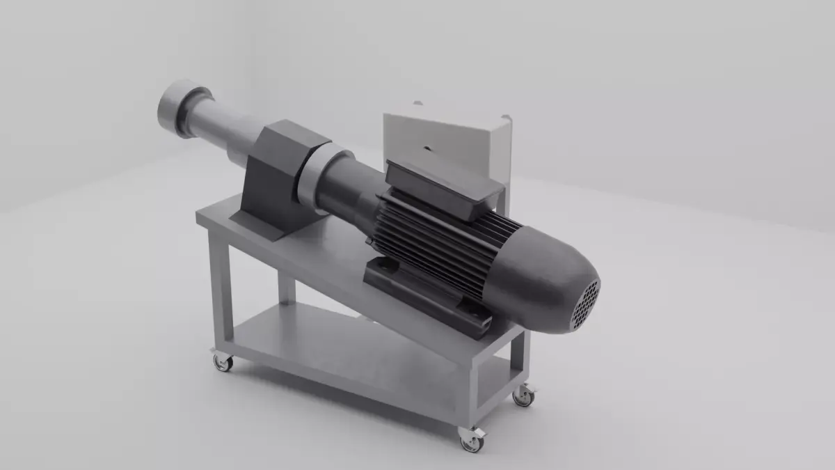Color Extruder Machine 3D model