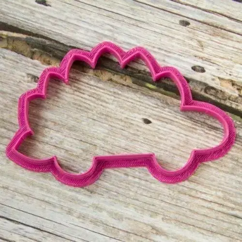 Dinosaur Stegosaurus cookie cutter for professional Free 3D print model