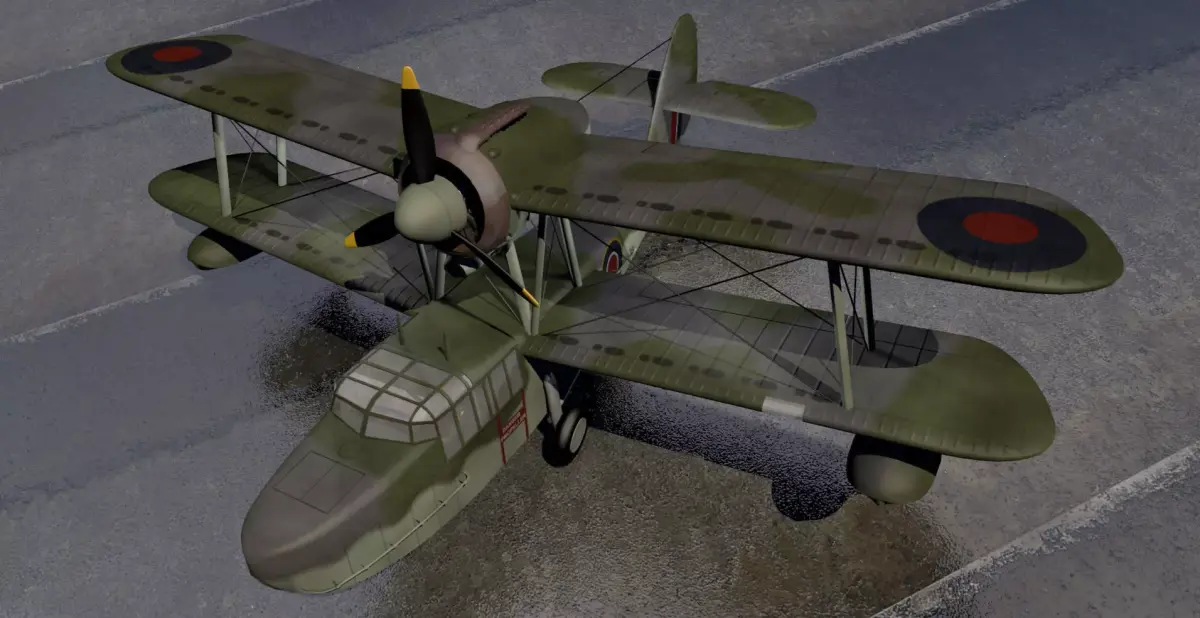 Supermarine SeaOtter 3D model