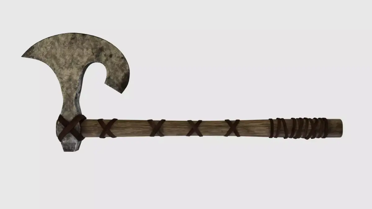 Viking AXE 3D model 4
