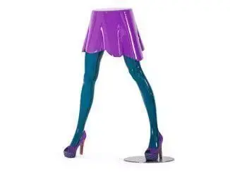 half lady bottom part 3d model  3D model