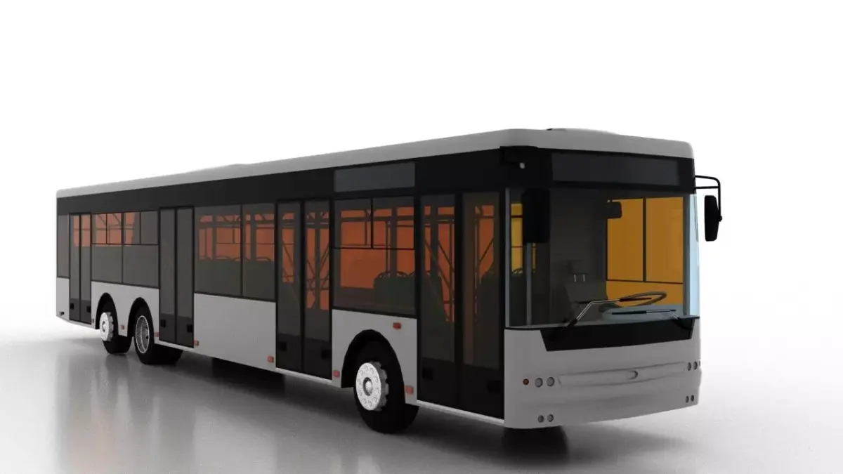 Bus Bogdan A80190 3D model