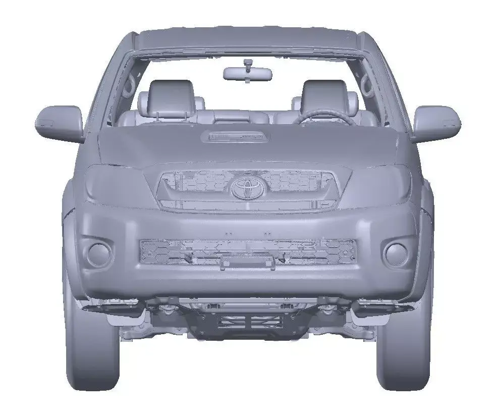 Toyota SW4 - fortuner 2005-2011 3d scan model 3D model