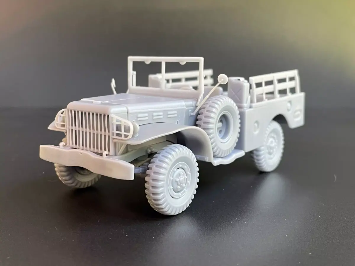 Dodge WC51 - 1-35 scale model kit 3D print model