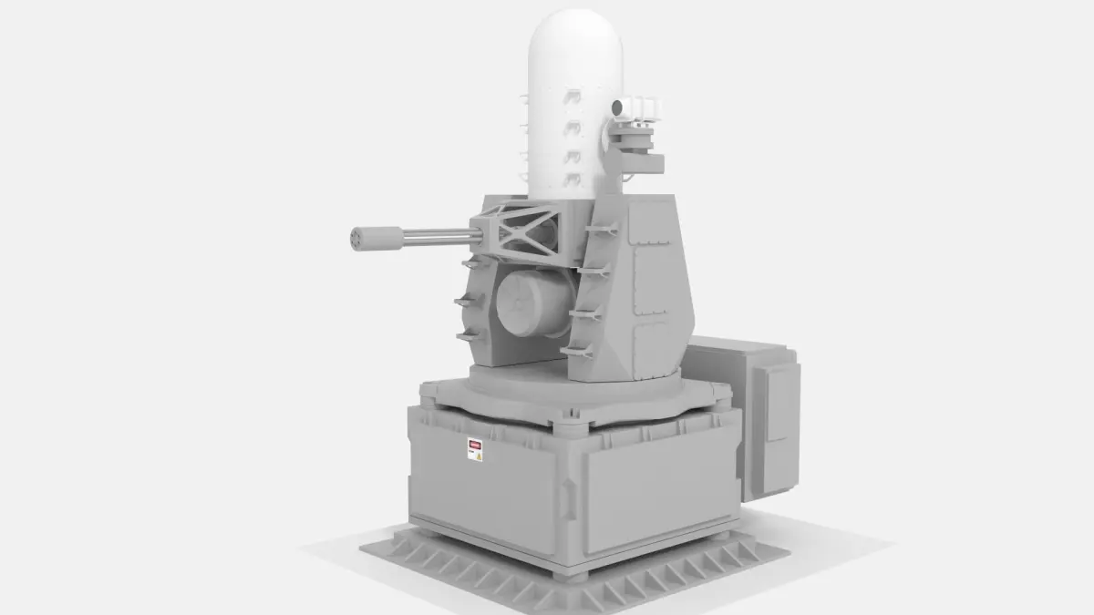 phalanx ciws 3D model