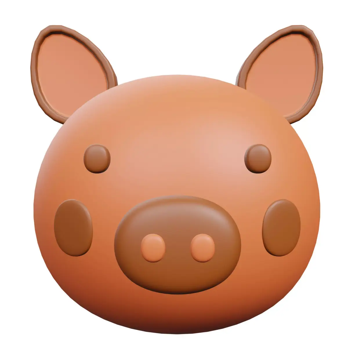 Pig Animal Low-poly 3D model purchase