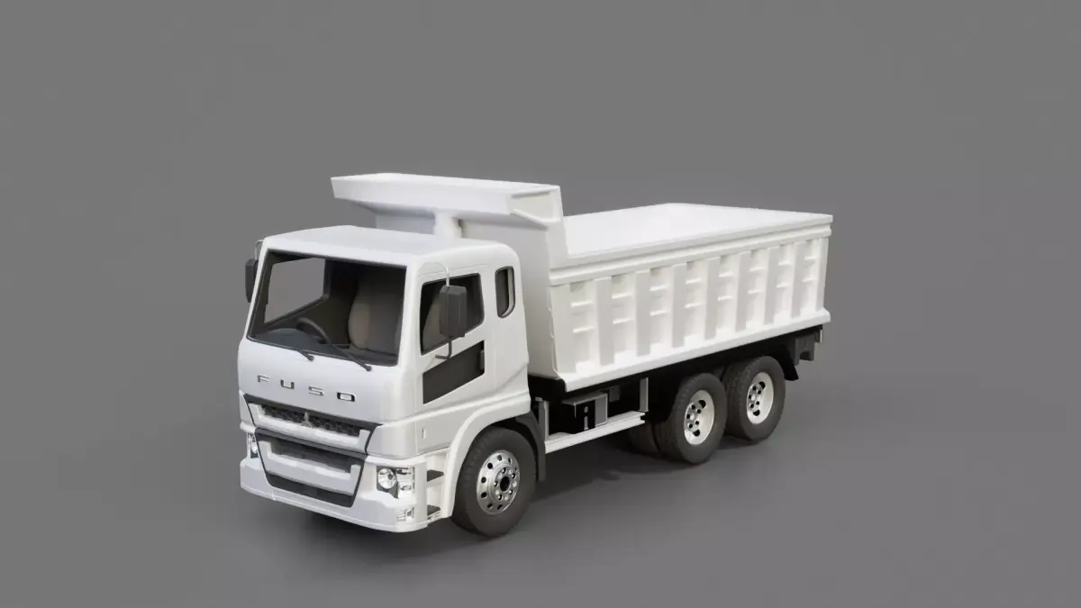 Mitsubishi Fuso Shogun FP350G 3D model