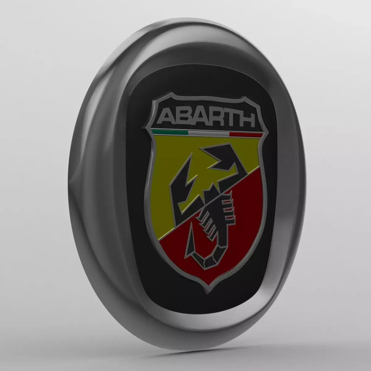 abarth logo 3D model