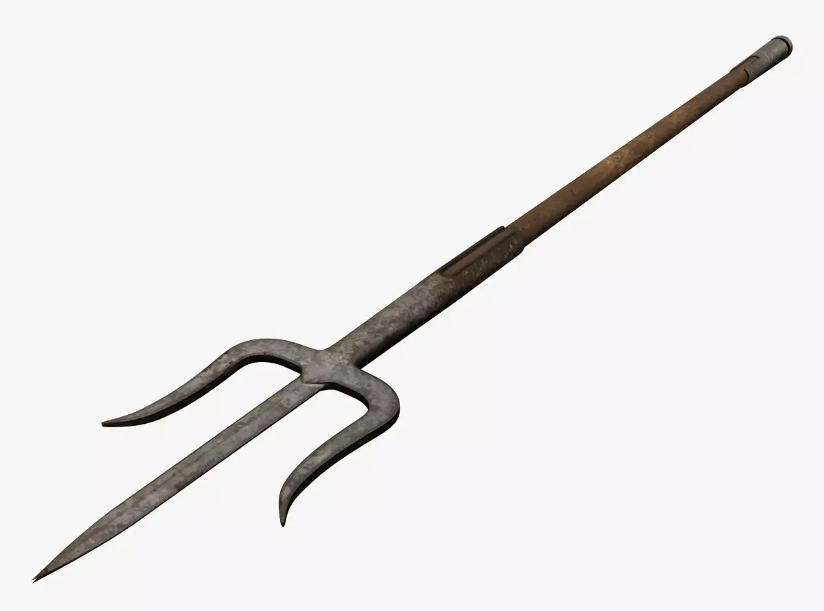 Medieval Spear  Low-poly 3D model