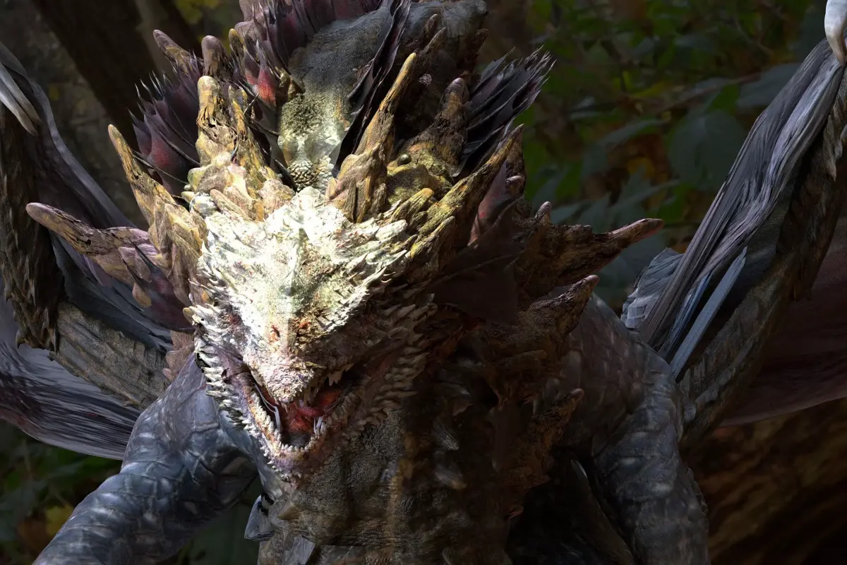 Forrest Dragon shaman 3D model