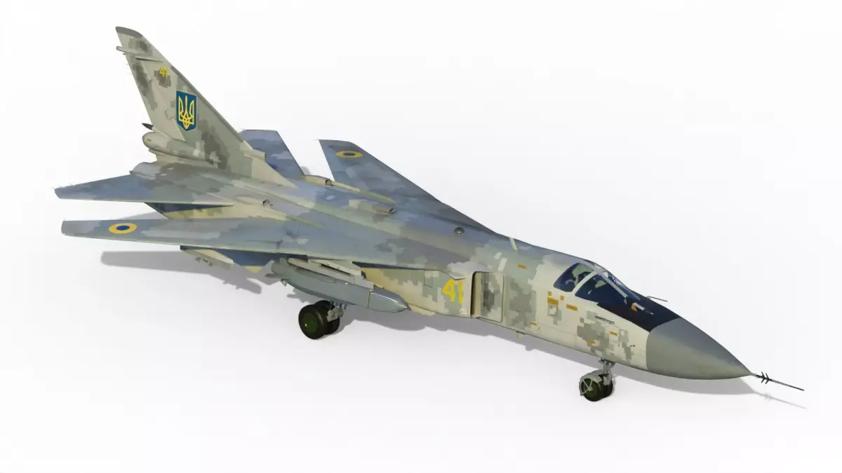 Su-24 Storm shadow  SCALP EG 3D model