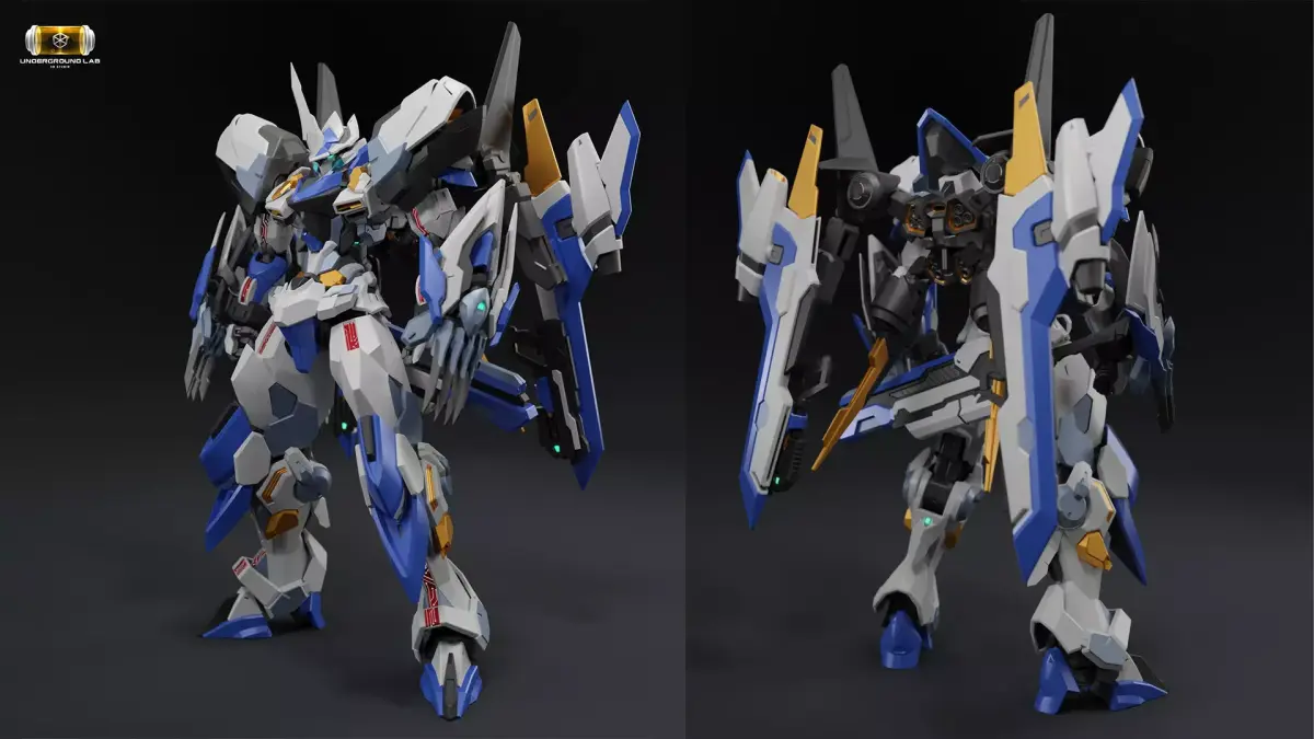XS04 - Original Mecha Design 3D model