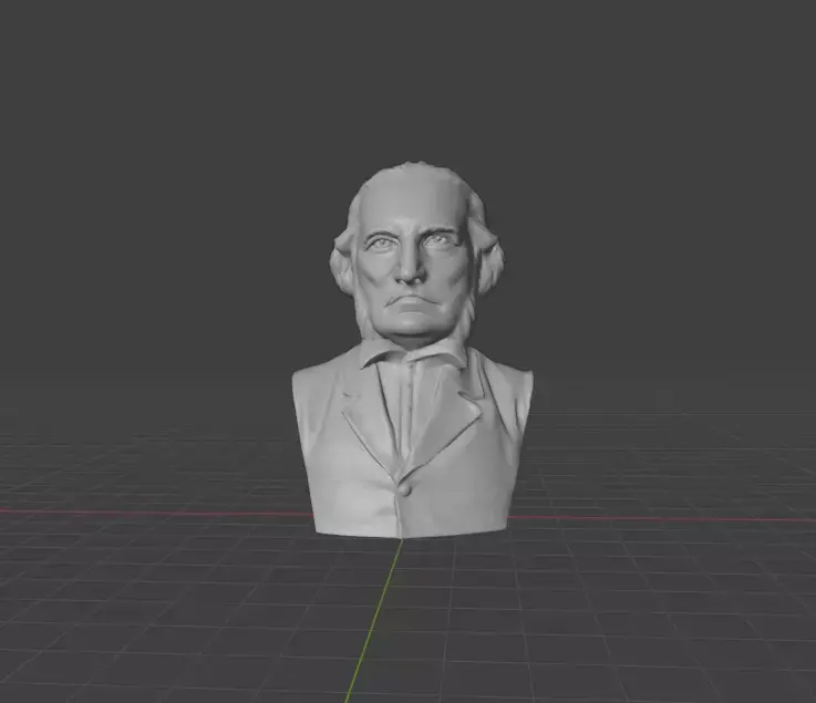 John James Audubon 3D print model