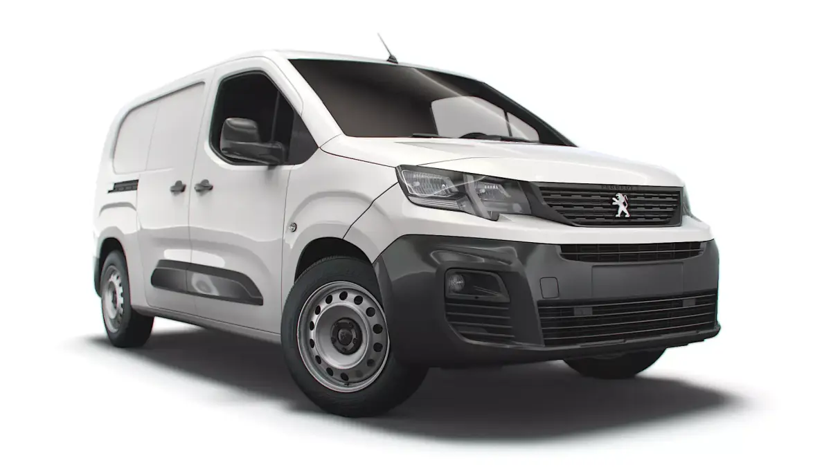 Peugeot Partner Crew Van LWB 2021 3D model
