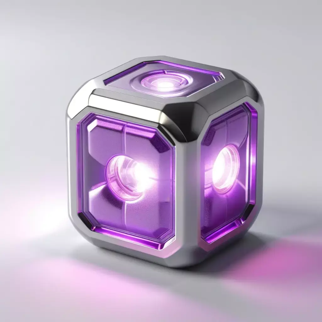 SciFi Energy Core Cube 3D model get