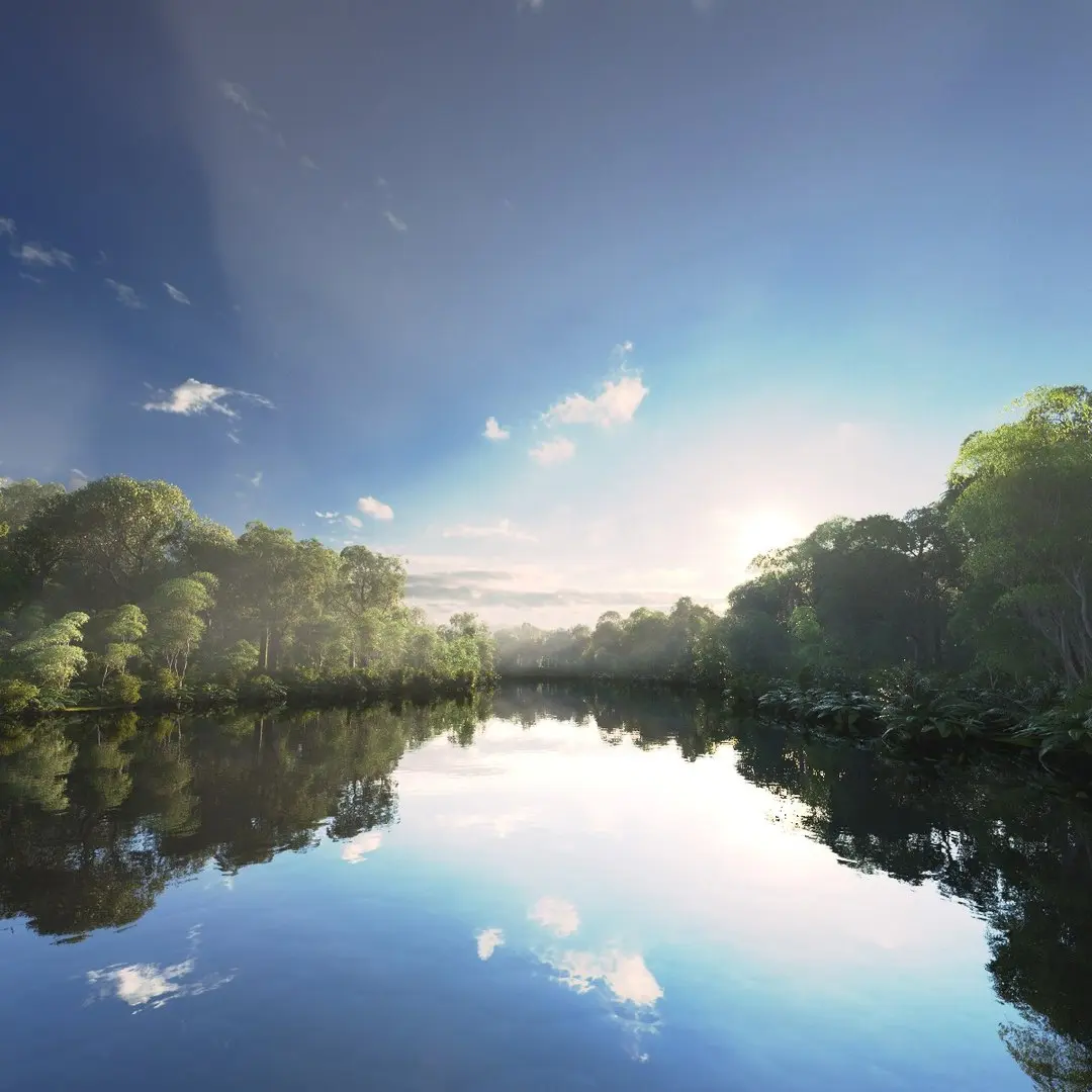 Amazon River 3D model
