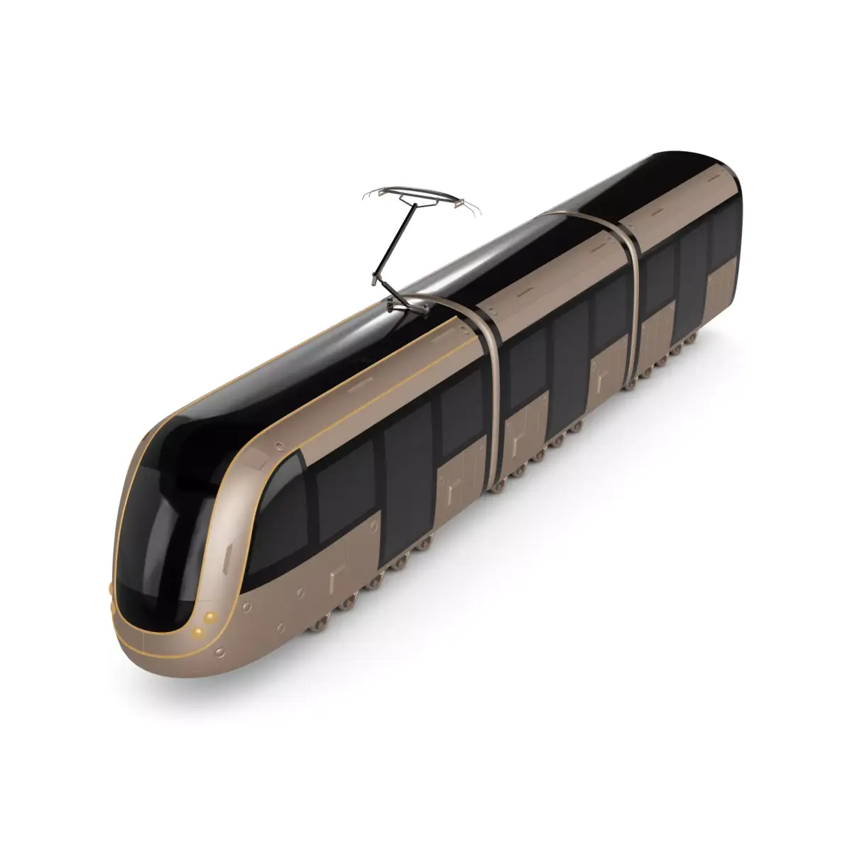 Tram 3D model buy
