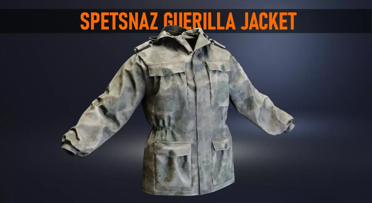 Spetsnaz Guerrilla-T9 Panacea Atacs FG Jacket Low-poly 3D model
