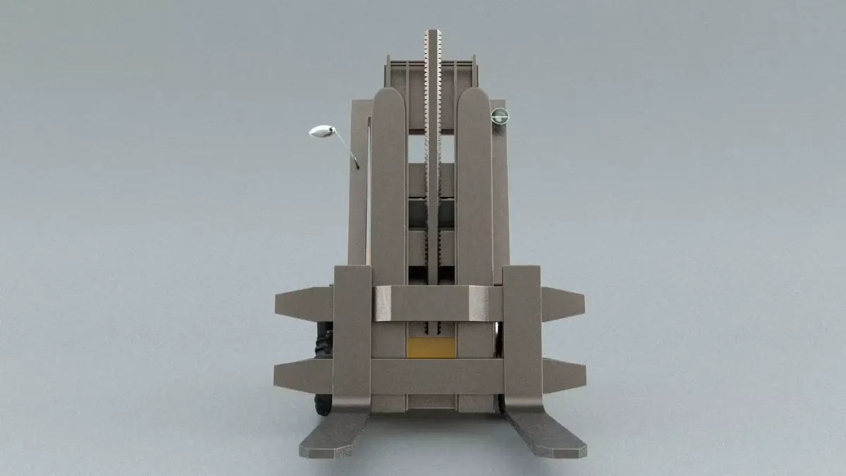 laos Forklift 3D model