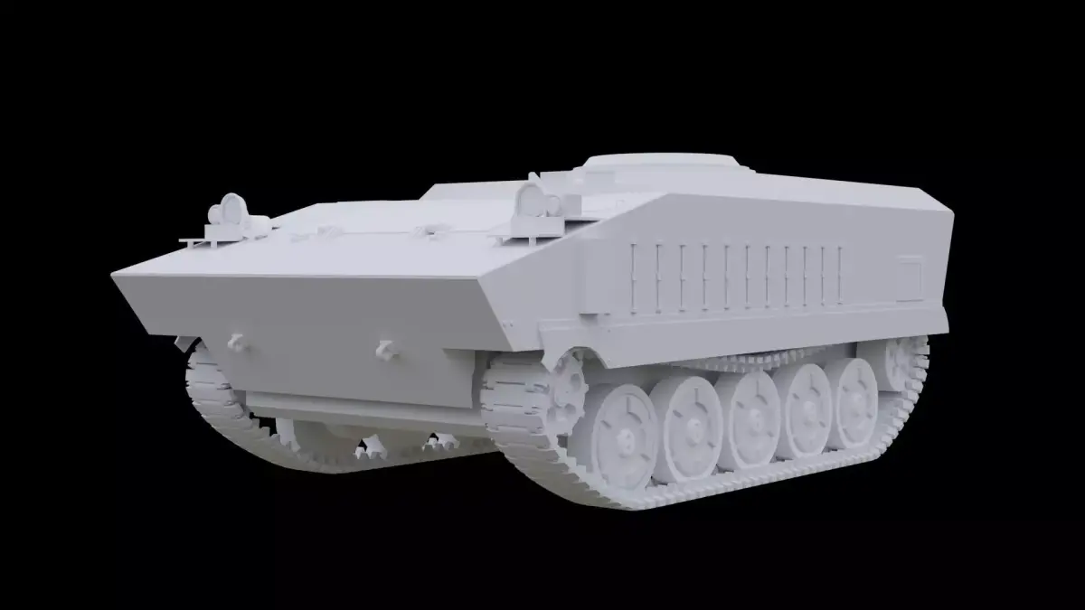AMX 10p Free 3D model