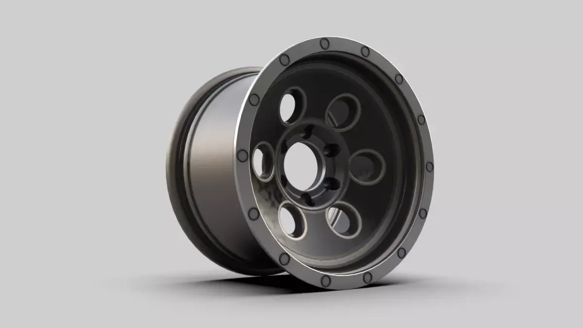 Steelie Wheel Series 1 3D model
