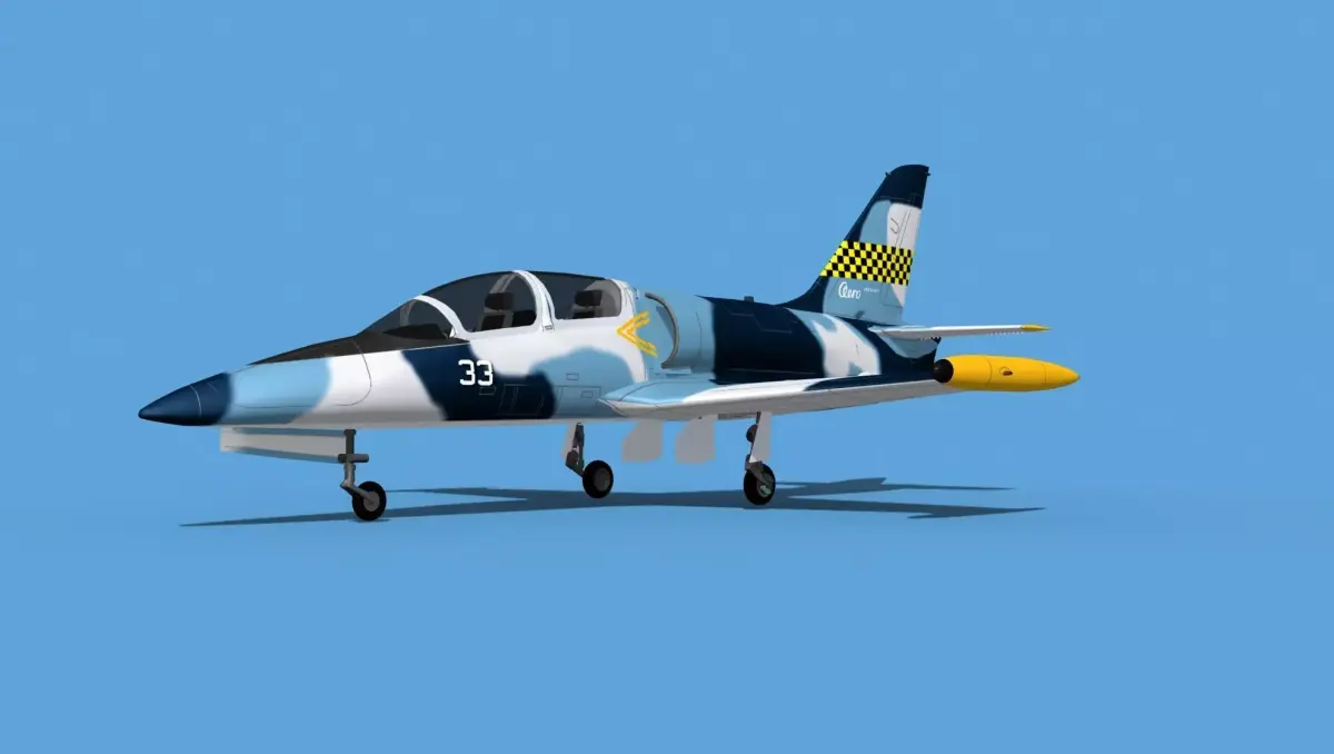 Aero Vodochody L-39C Albatross V04 3D model