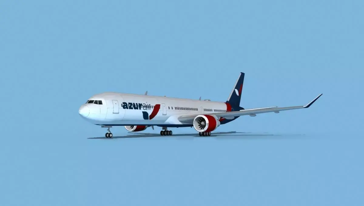 Boeing 767-400 Azur Air 3D model