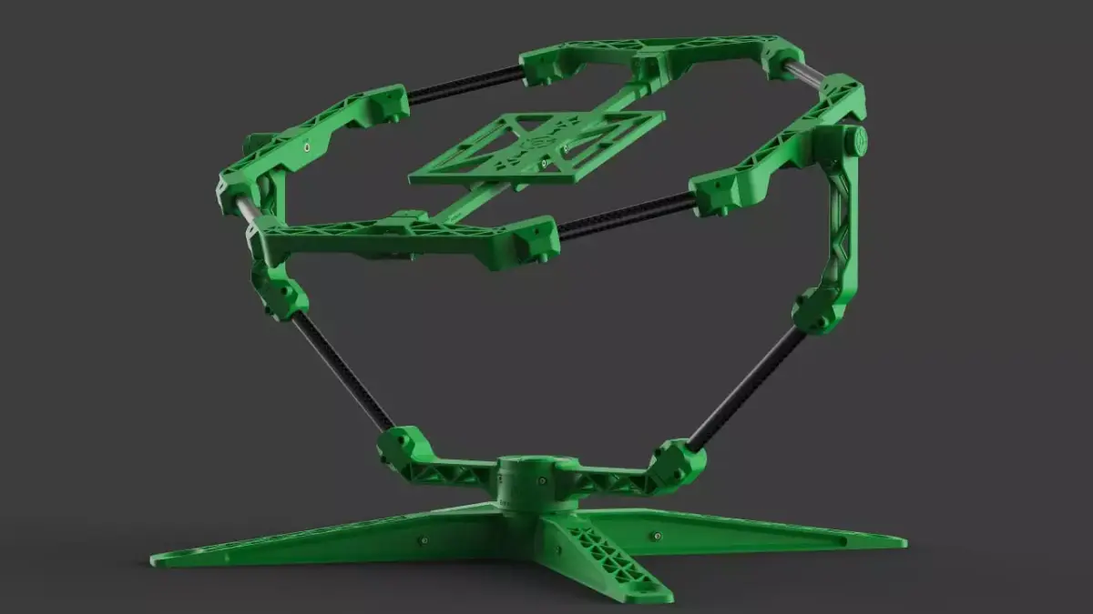 New 3D Flight Lab Drone Test Bench STEM Gyroscope 3D model