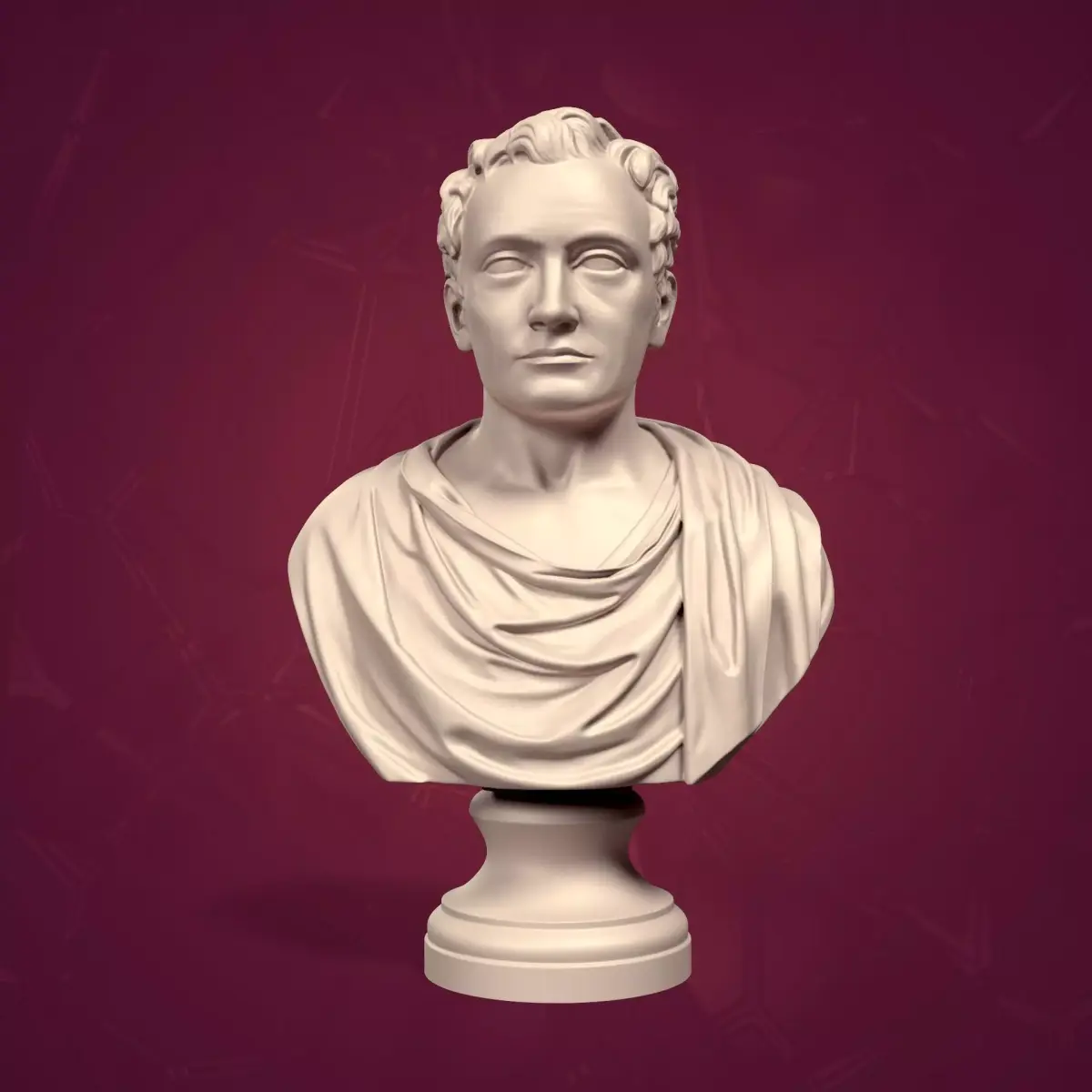 Unknown Magistrate - Emperor -- Roman - Greek Man Bust 3D print model