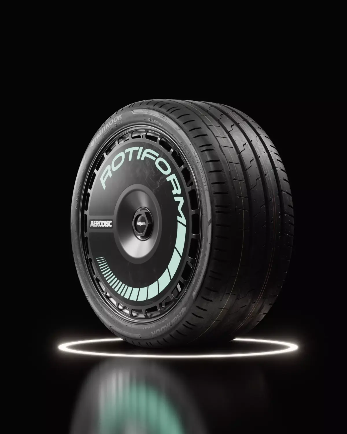 Hankook Ventus S1 EVO3 Tire Real World Details 3D model