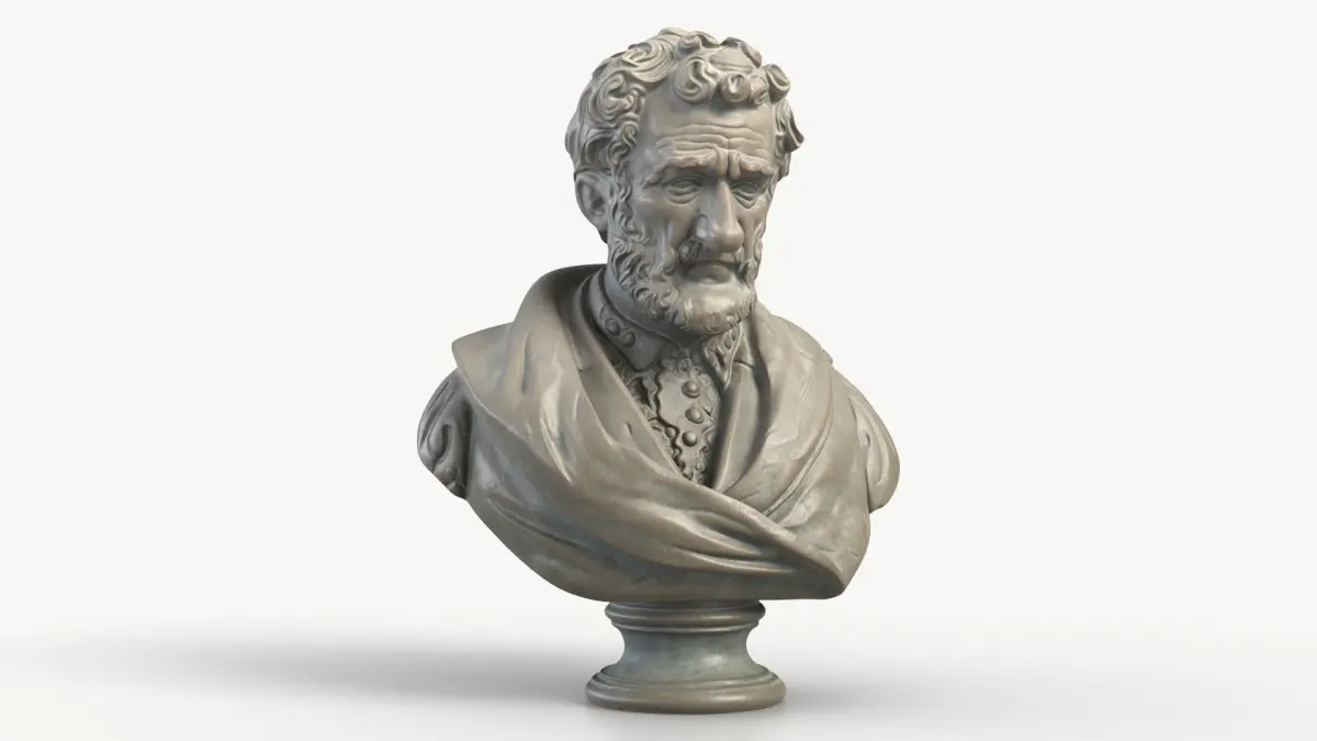 Classical Bust 004 3D model