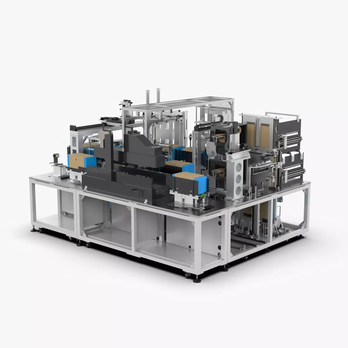 Automatic Carton Packing Machine 3D model
