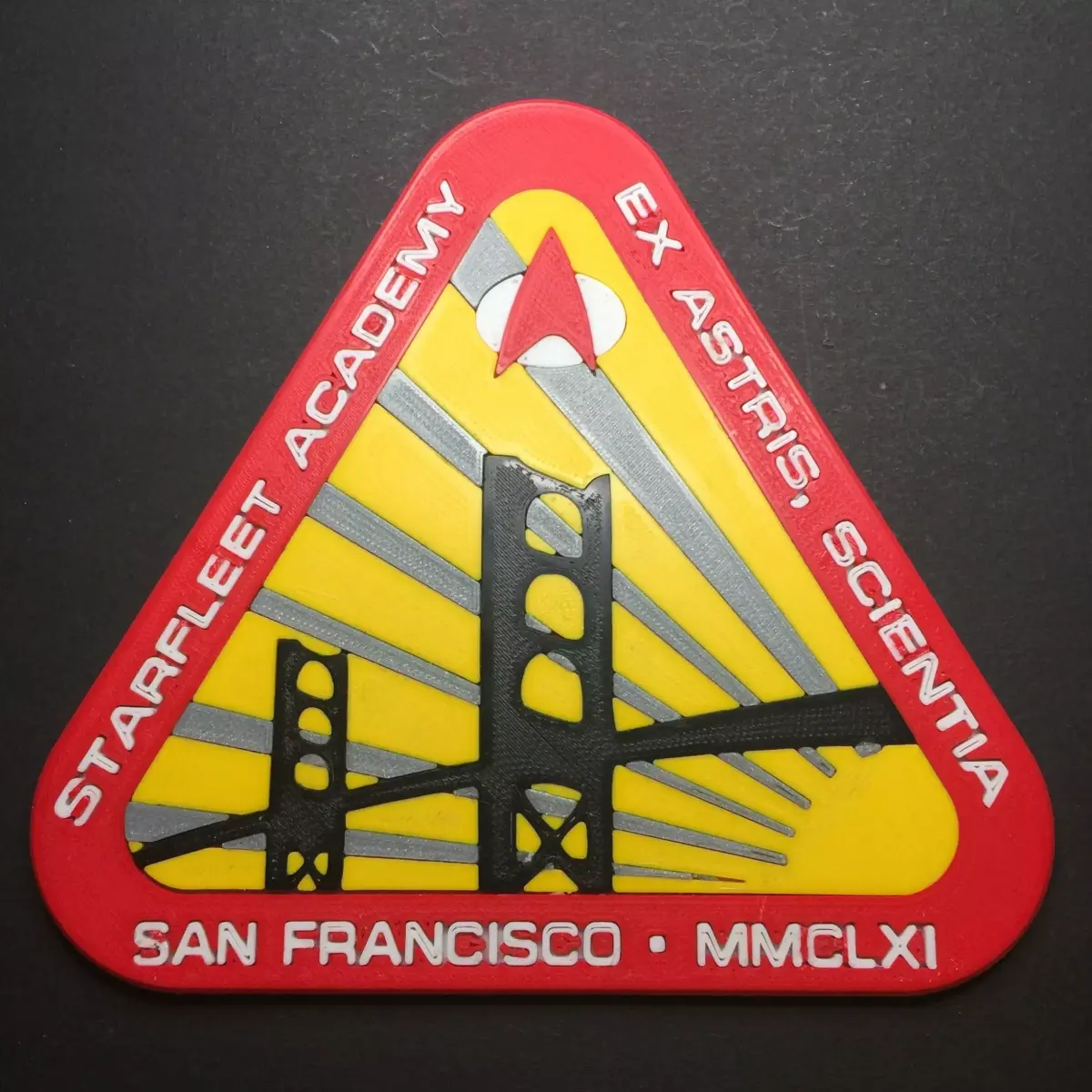 Starfleet Academy Logo Coaster 3D print model