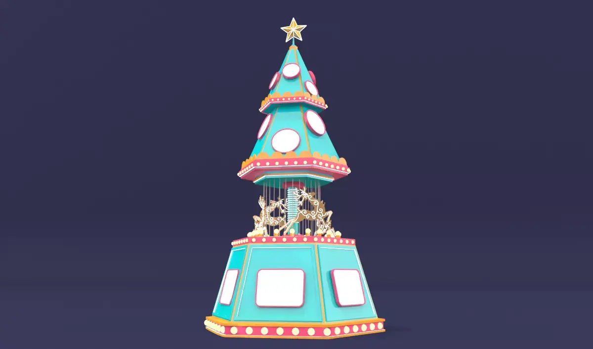 christmas tree 3D model