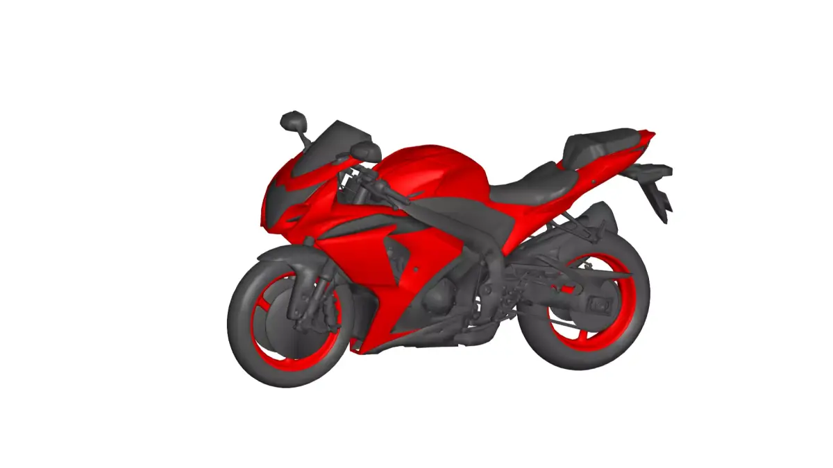 Suzuki GSX R1000 3D model