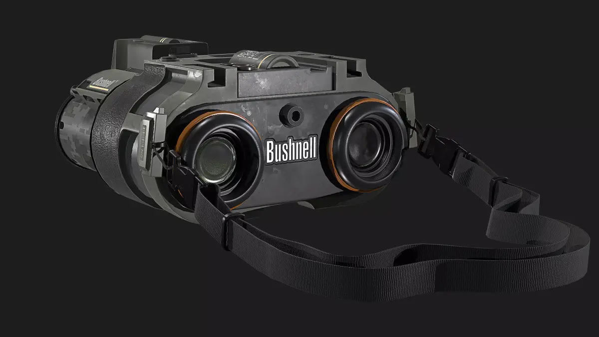 PBR Game Ready Military Binoculars 3D Model Low-poly 3D model