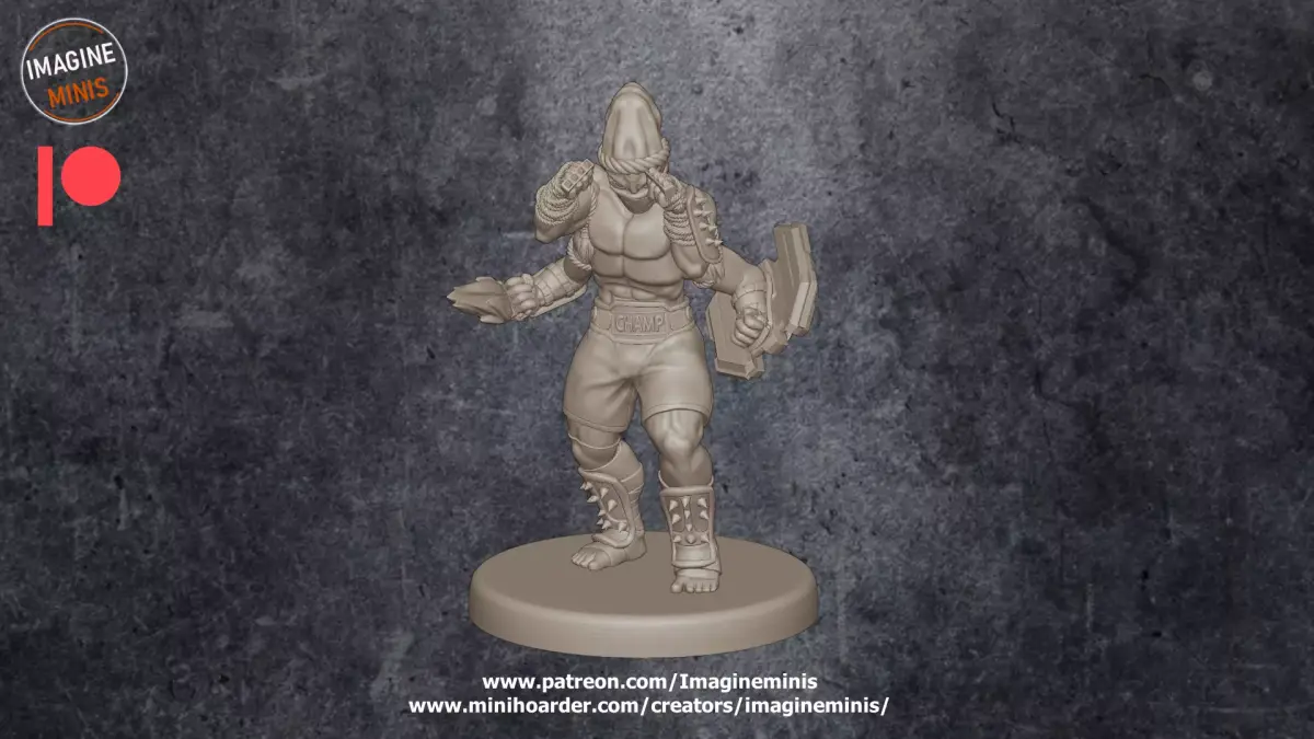 Decha - Kasatha Pitfighter Free 3D print model